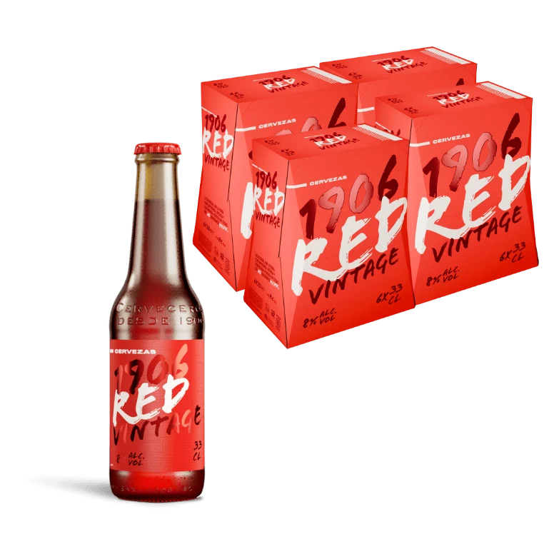 1906 Red Vintage, 24 botellas de 33 cl