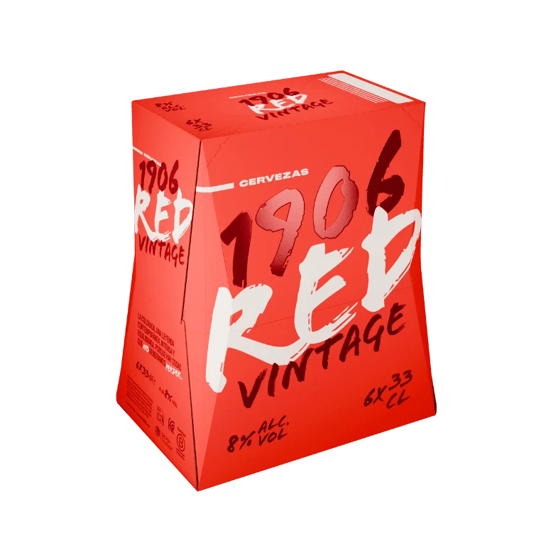 1906 Red Vintage, 24 botellas de 33 cl
