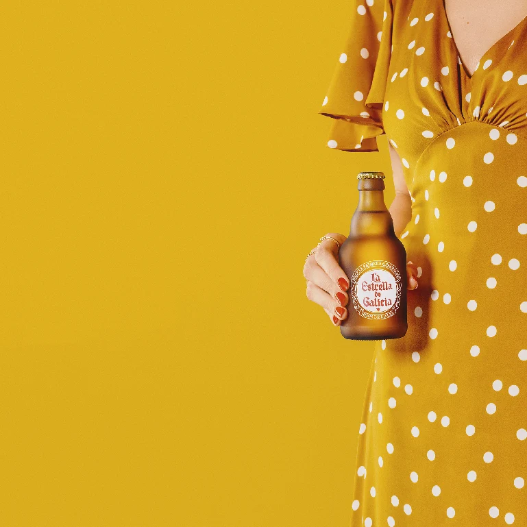 La Estrella de Galicia formato original, 24 botellas de 33 cl