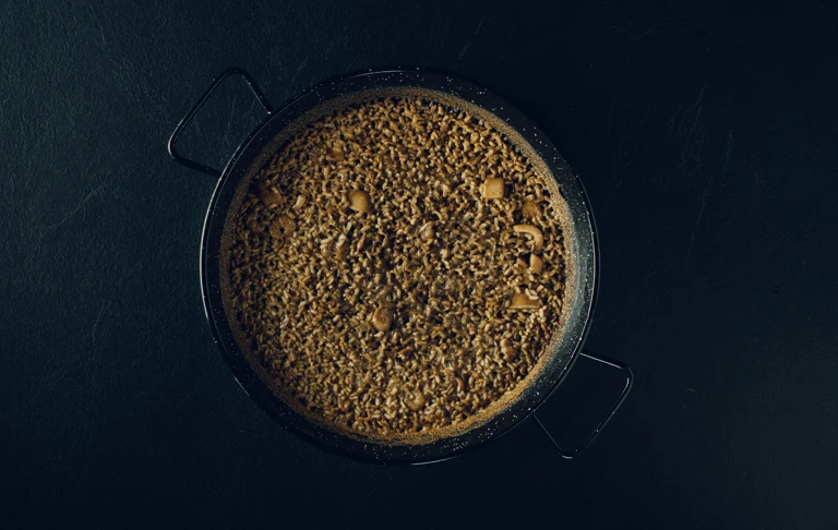 Kit Paella Valenciana + Paellera Esmaltada + Bolsa