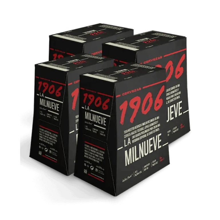 1906 La Milnueve, 24 botellas de 33 cl