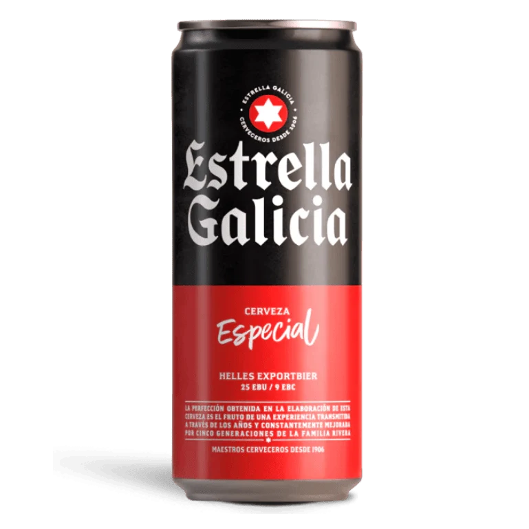 Estrella Galicia Especial, 24 latas de 33 cl