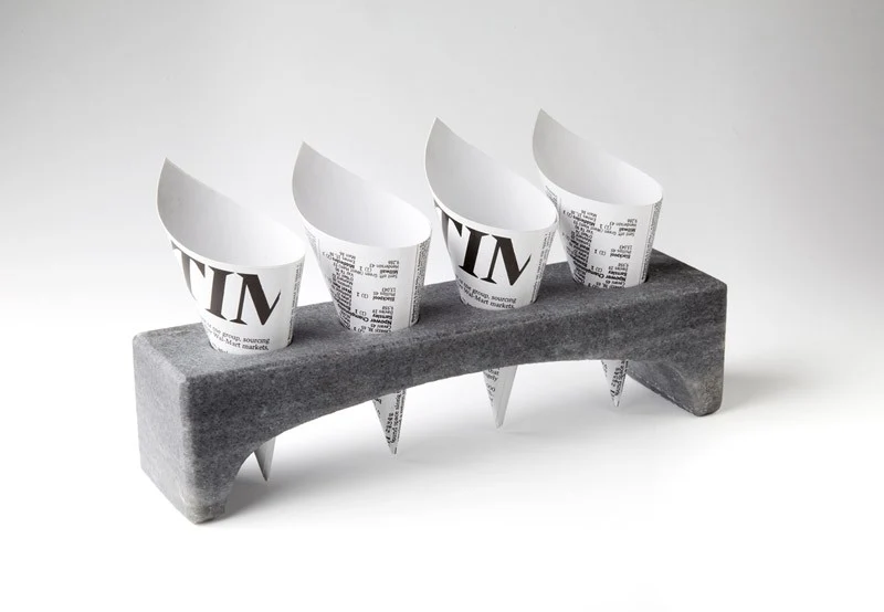 Puente de piedra. 16 x 8 x 7 cm ø3 cm - 1 Ud.