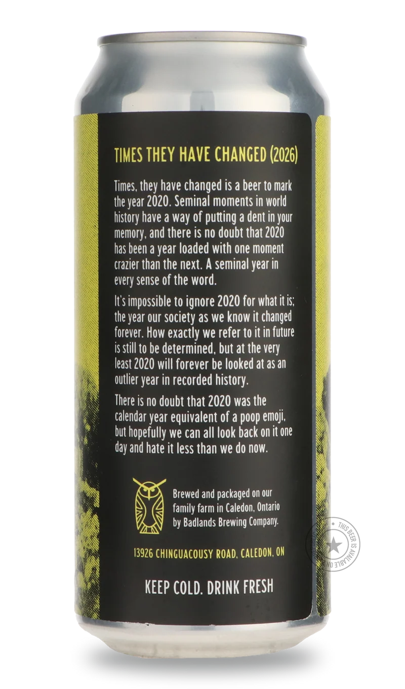 Times They Have Changed