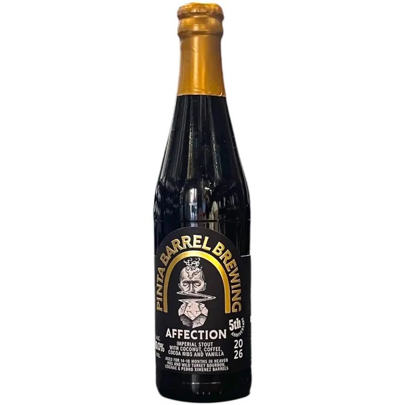 PINTA BARREL BREWING AFFECTION 5TH ANNIVERSARY IMPERIAL STOUT 33CL