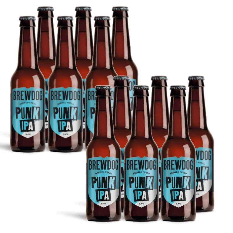 Brewdog Punk IPA, 12 botellas de 33 cl