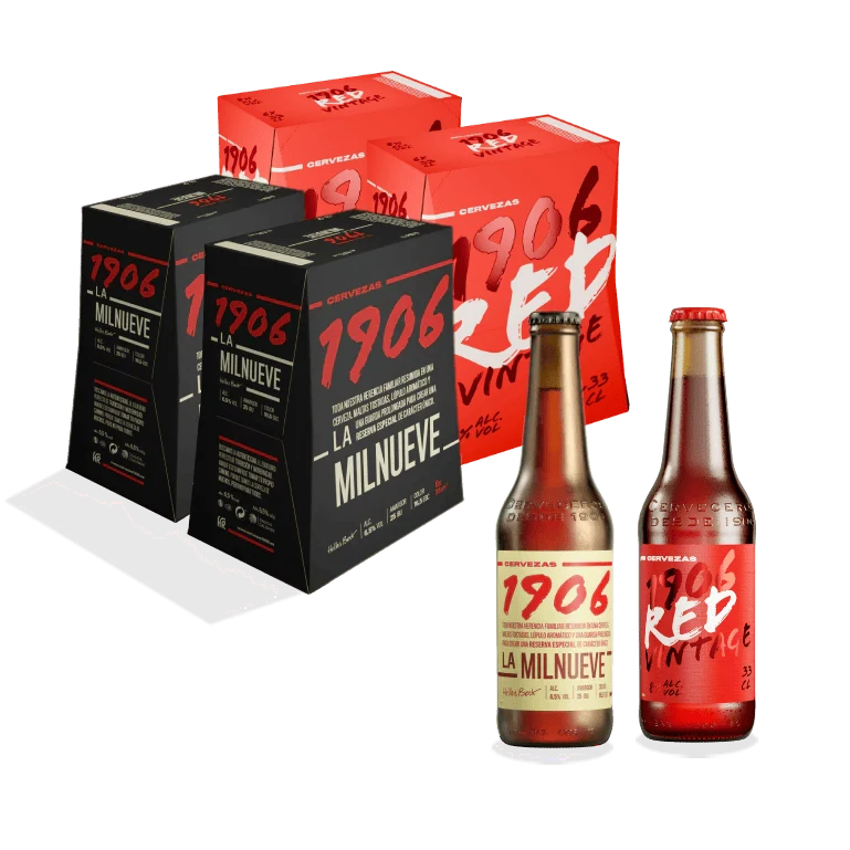 Pack Combinado Familia 1906 La Milnueve & Red Vintage