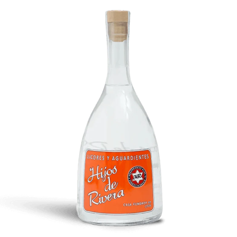 Aguardiente de orujo de Hijos de Rivera, botella de 70 cl