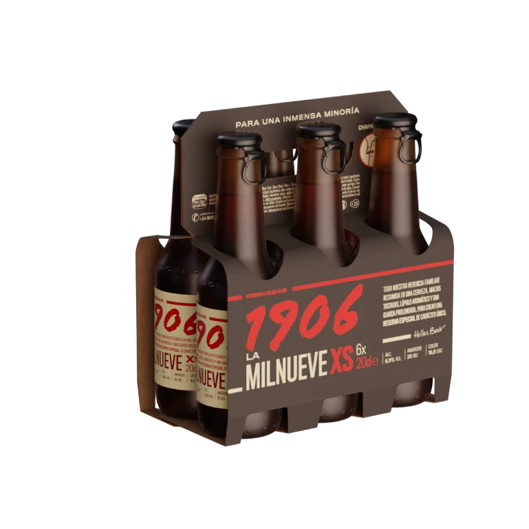 1906 La Milnueve XS, 24 botellas de 20 cl