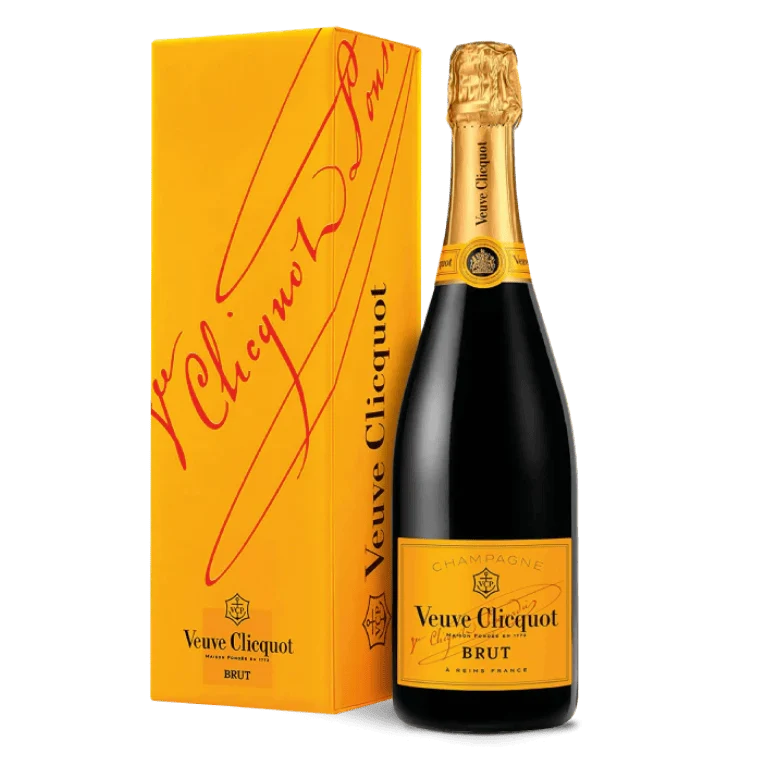 Veuve Clicquot Yellow Label, estuche con 1 botella de 75 cl