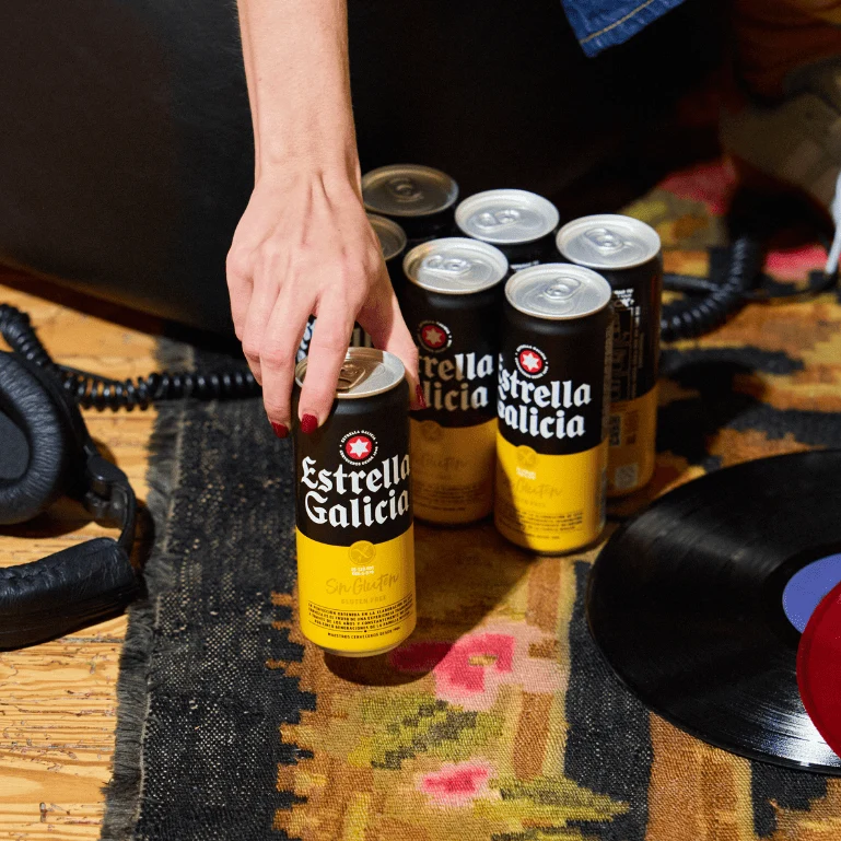 Estrella Galicia Sin Gluten, 24 latas de 33 cl