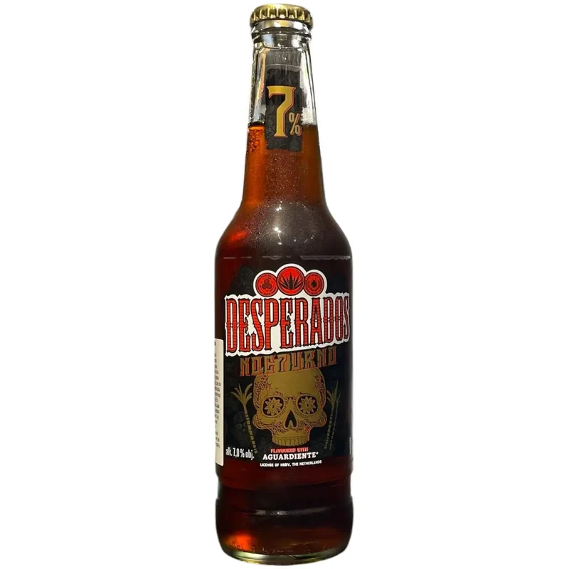 DESPERADOS NOCTURNO CERVEZA CON AGUARDIENTE 40CL