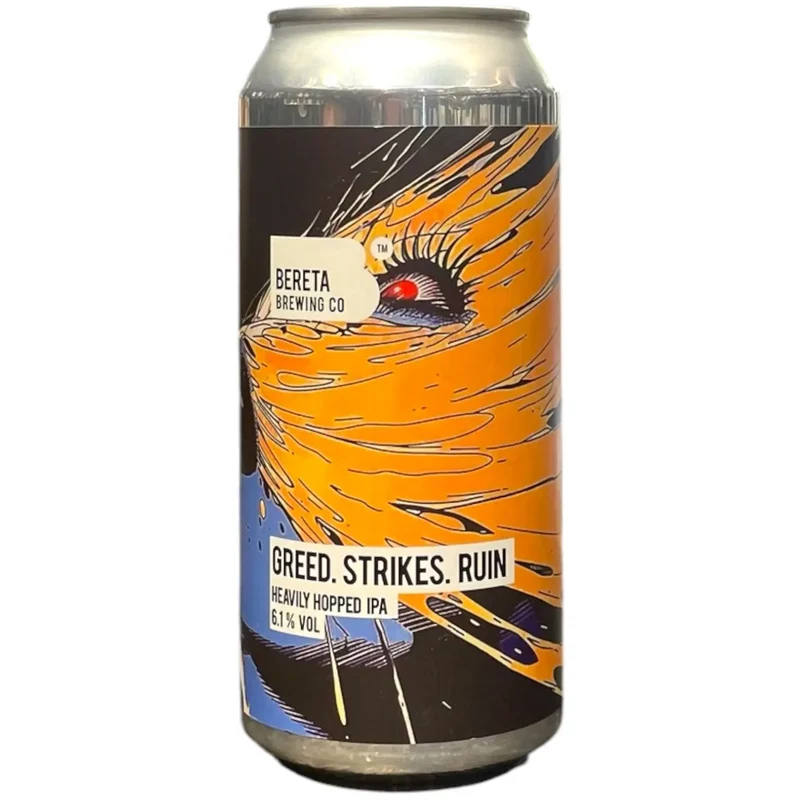 BERETA GREED STRIKES RUIN HEAVILY HOPPED IPA 44CL
