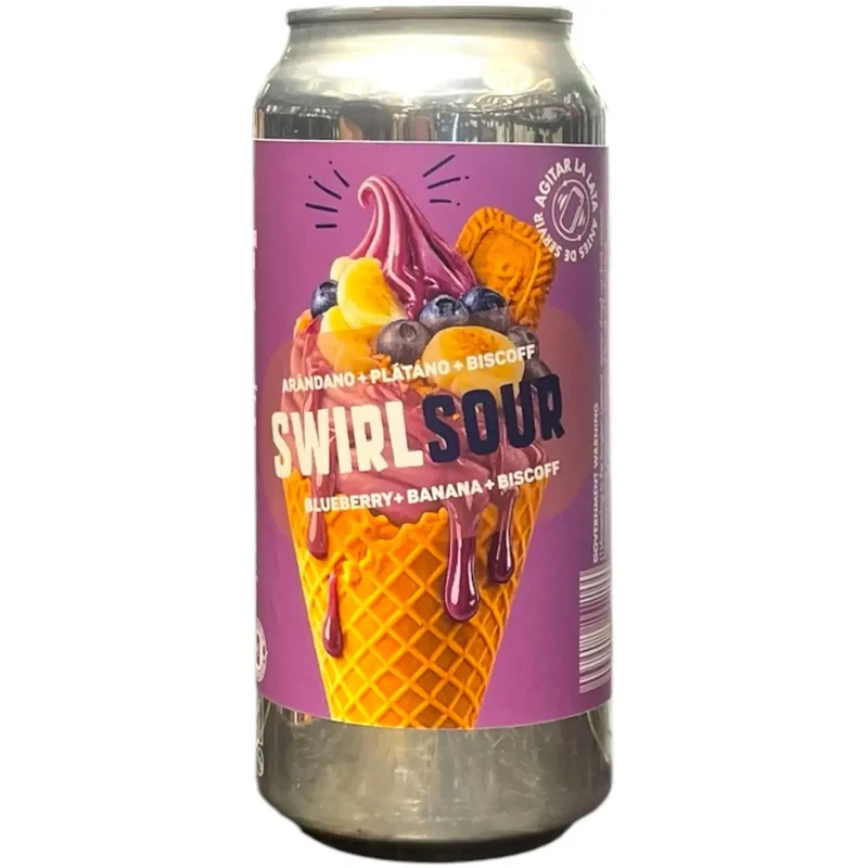 MALANDAR SWIRL SOUR ARANDANO PLATANO BISCOFF 44CL