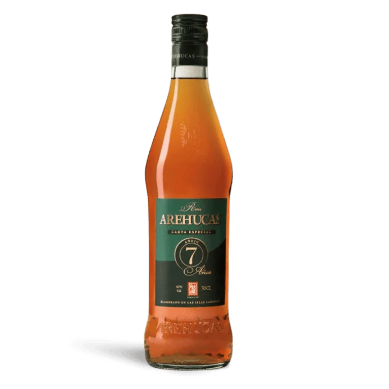 Ron Arehucas Añejo 7 años, botella de 70 cl