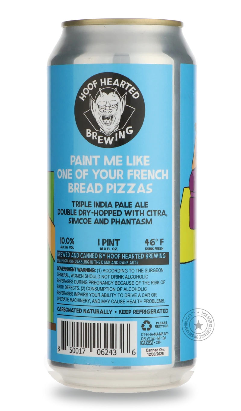Paint Me Like One of Your French Bread Pizzas (Citra, Simcoe, And Phantasm)