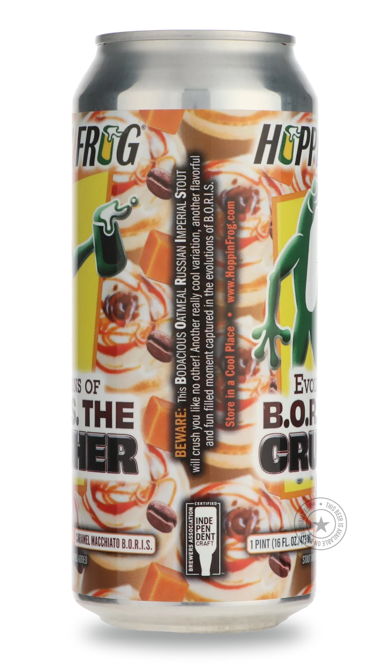 Evolutions of B.O.R.I.S. the Crusher Caramel Macchiato