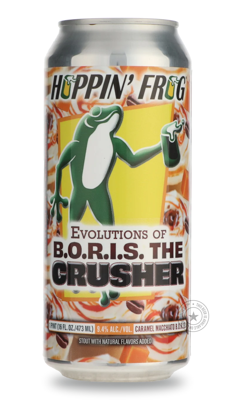Evolutions of B.O.R.I.S. the Crusher Caramel Macchiato