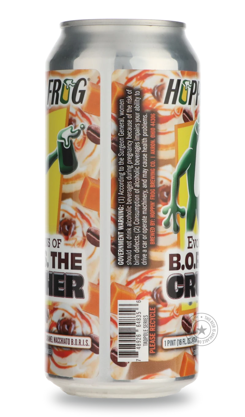 Evolutions of B.O.R.I.S. the Crusher Caramel Macchiato