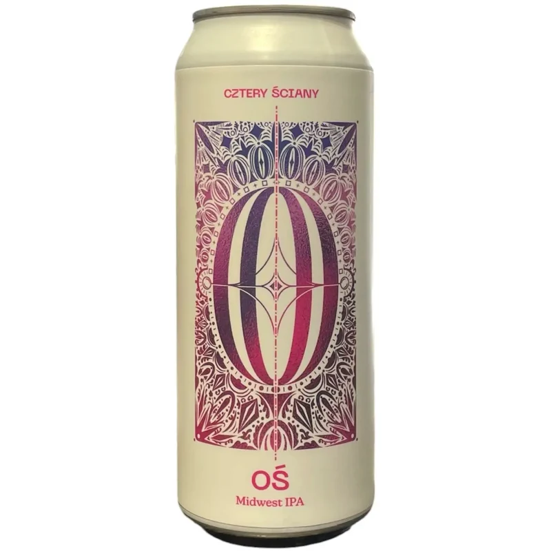 CZTERNY SCIANY OS MIDWEST IPA 50CL