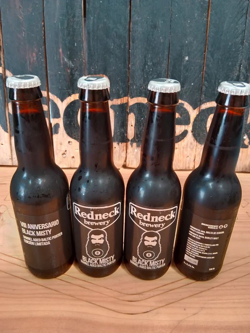 BLACK MISTY BALTIC PORTER BARREL AGED 9,2% 4 botellas 33cl