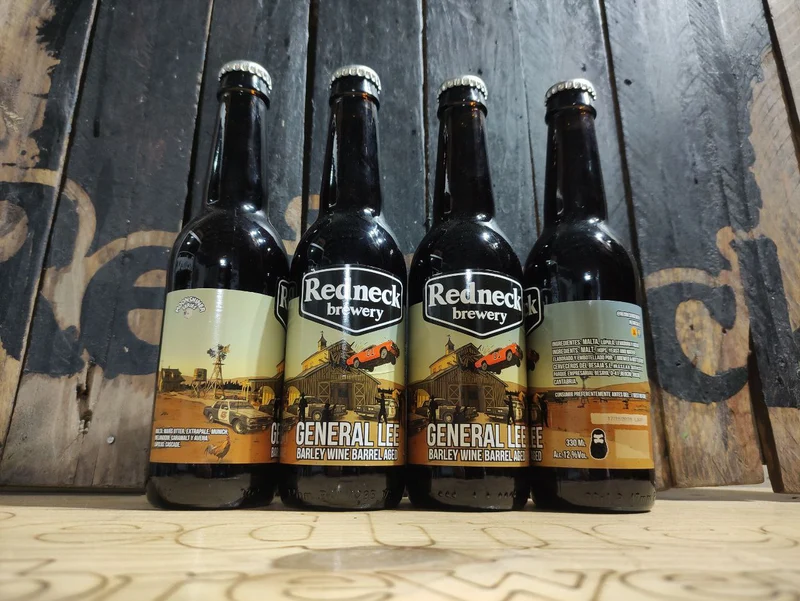 GENERAL LEE Barley Wine Barrel Aged 4 botellas 33cl