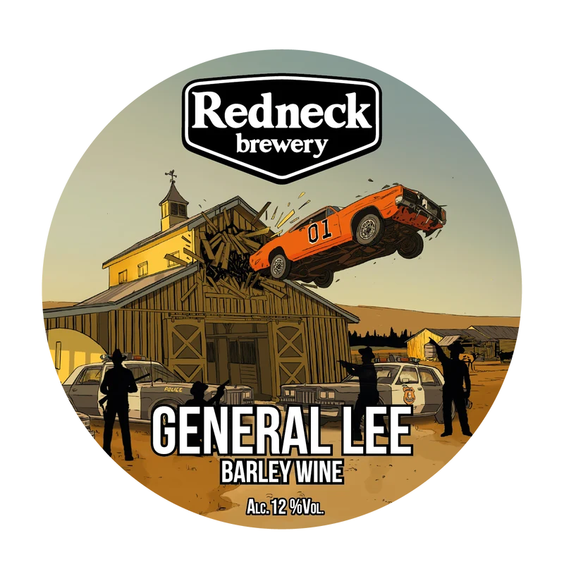 GENERAL LEE Barley Wine Barrel Aged 4 botellas 33cl