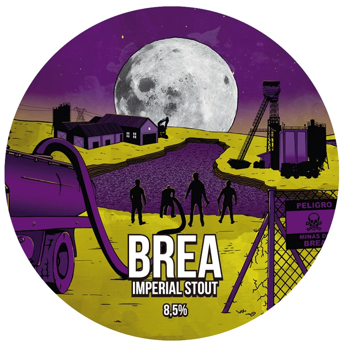 BREA Imperial Stout 4 botellas 33cl