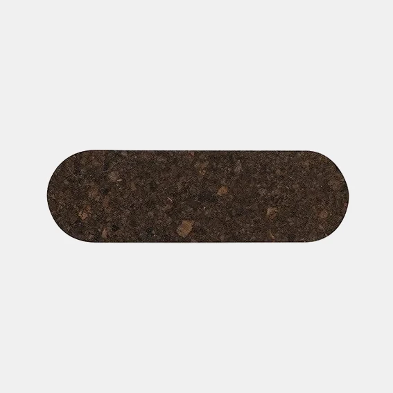 Base interior oval de corcho Notos Dark. Varias medidas - 12 Uds