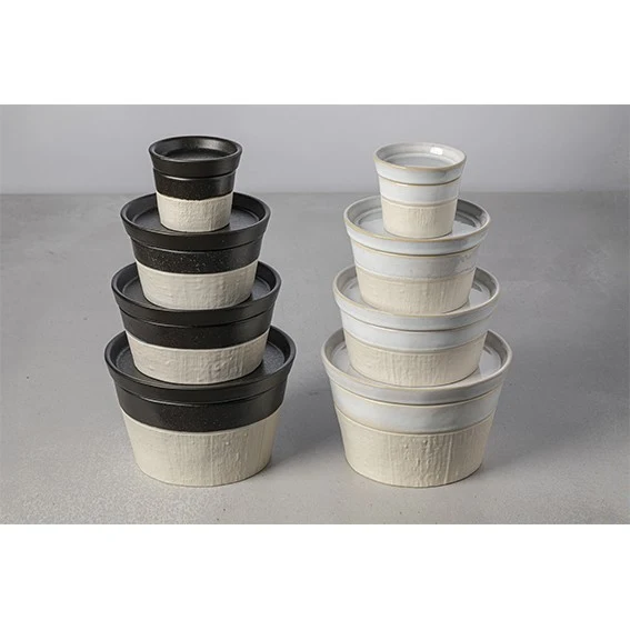 Plato de gres Notos Dune Path. Varias medidas - 6 Uds.