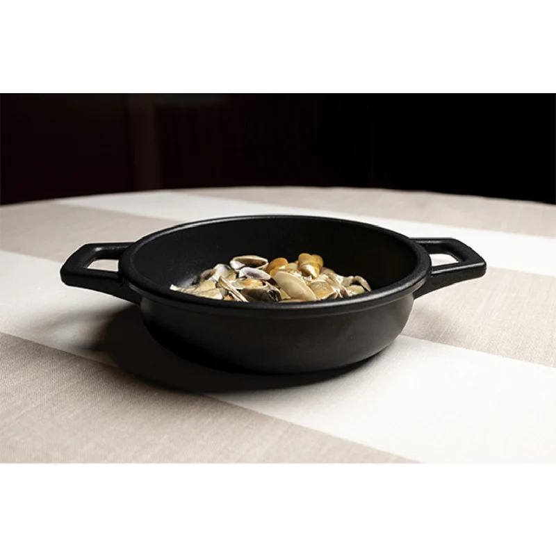 Cazuela baja sin tapa de aluminio fundido. Varias medidas - 1 Ud.
