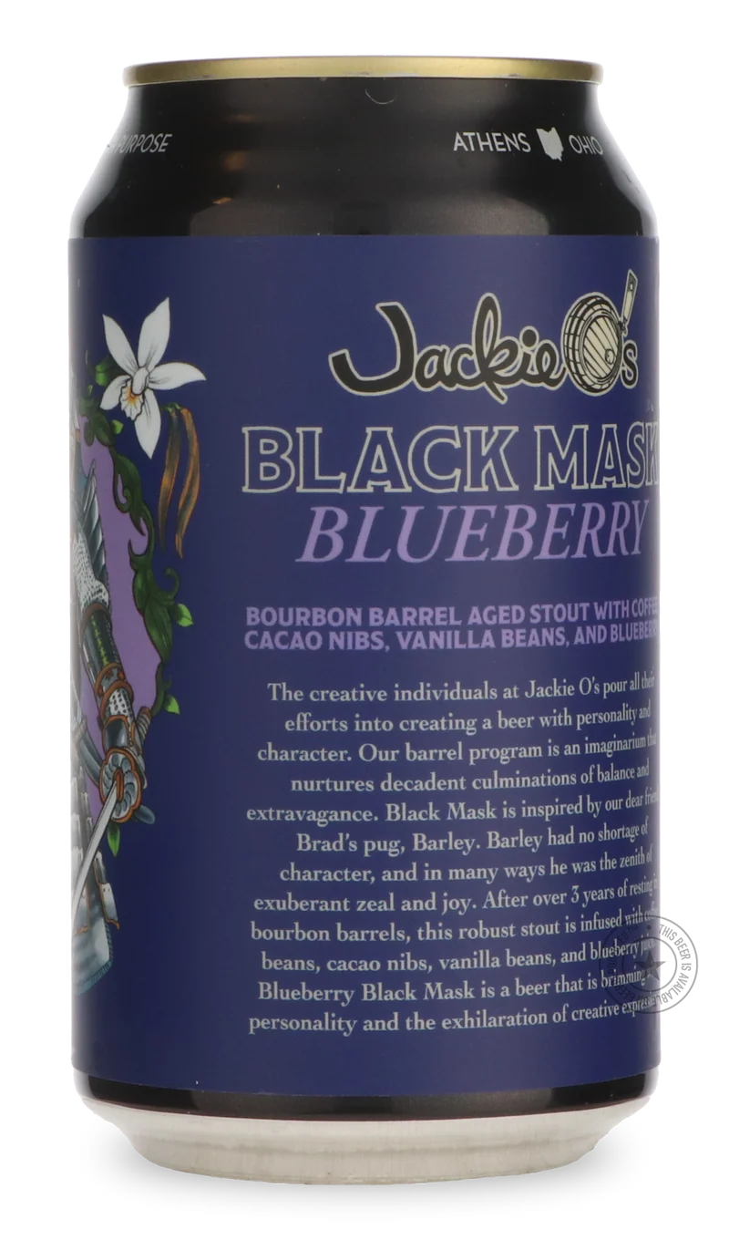 Blueberry Black Mask