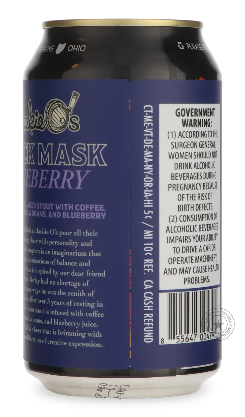 Blueberry Black Mask