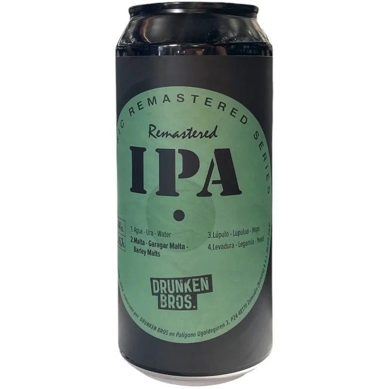 DRUNKEN BROS REMASTERED WEST COAST IPA 44CL