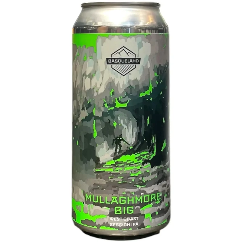 BASQUELAND MULLAGHMOR BIG WEST COAST SESSION IPA 44CL