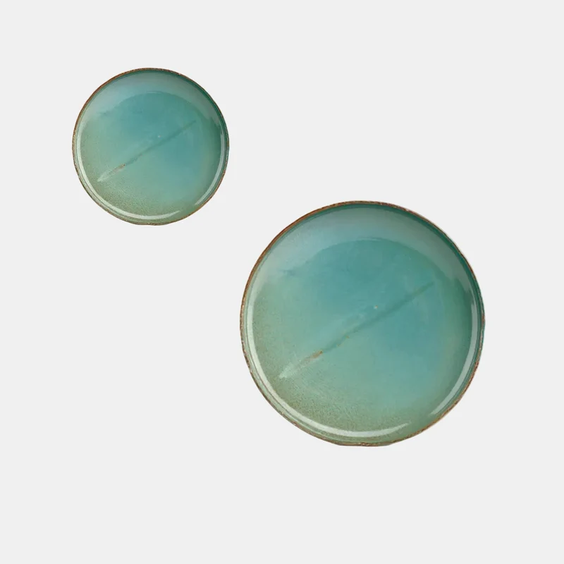Plato llano irregular Filo Opal. Varias medidas y unidades