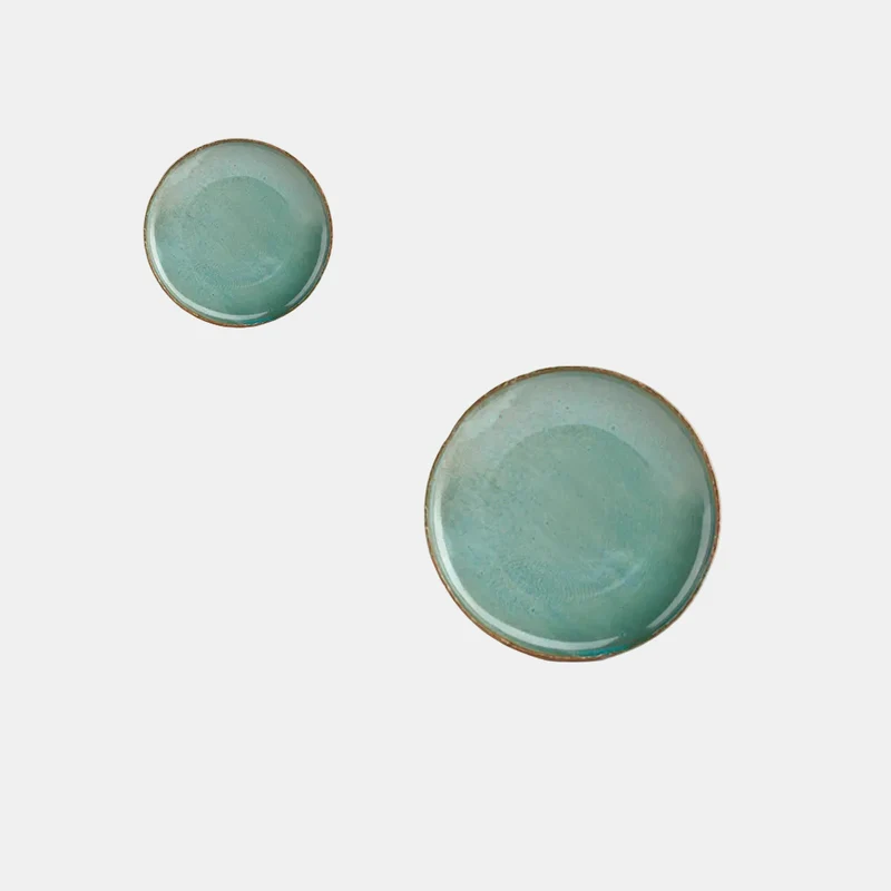 Plato llano irregular Filo Opal. Varias medidas y unidades