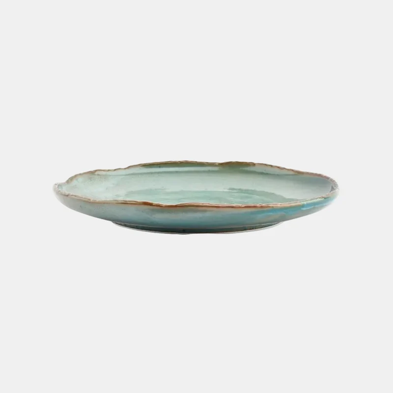 Plato llano irregular Filo Opal. Varias medidas y unidades