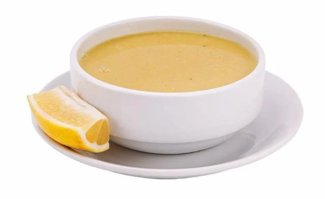 Crema de lenteja roja