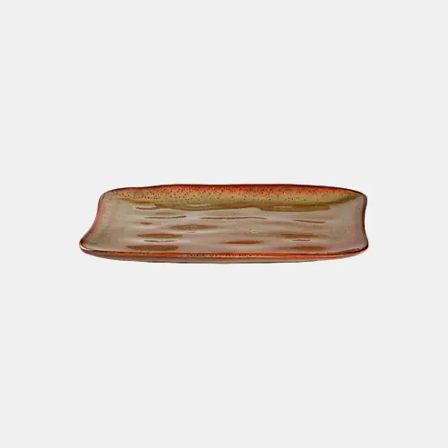 Bandeja Hazel. Marron Rojo. Varias medidas - 6 Uds.