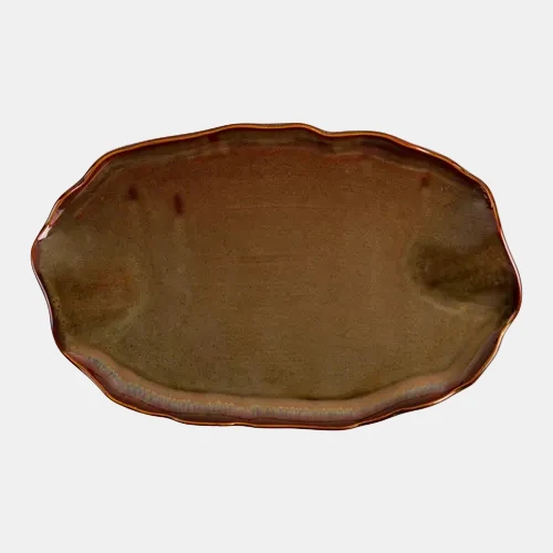 Bandeja Hazel. Marron Rojo. Varias medidas - 6 Uds.