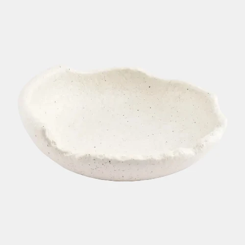 Bol Irregular Blanco Tia Calca. Varias medidas y unidades.