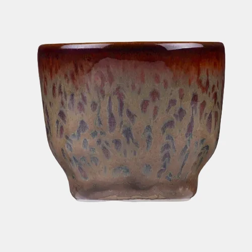 Taza sin asa Hazel Marron rojo. 8 cl - 6 Uds.