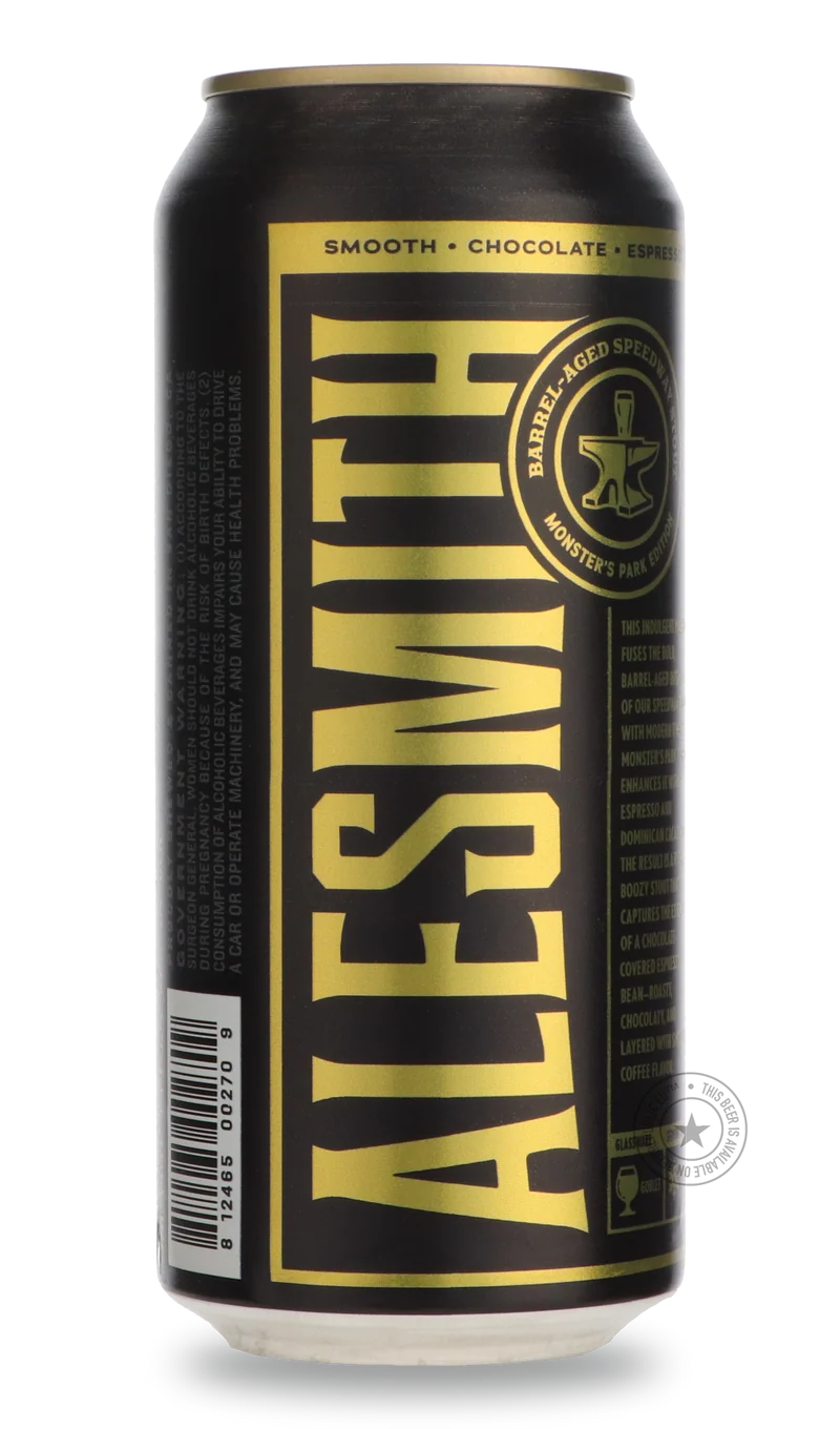 BA Speedway Stout: Monster's Park Chocolate Espresso Edition / Modern Times