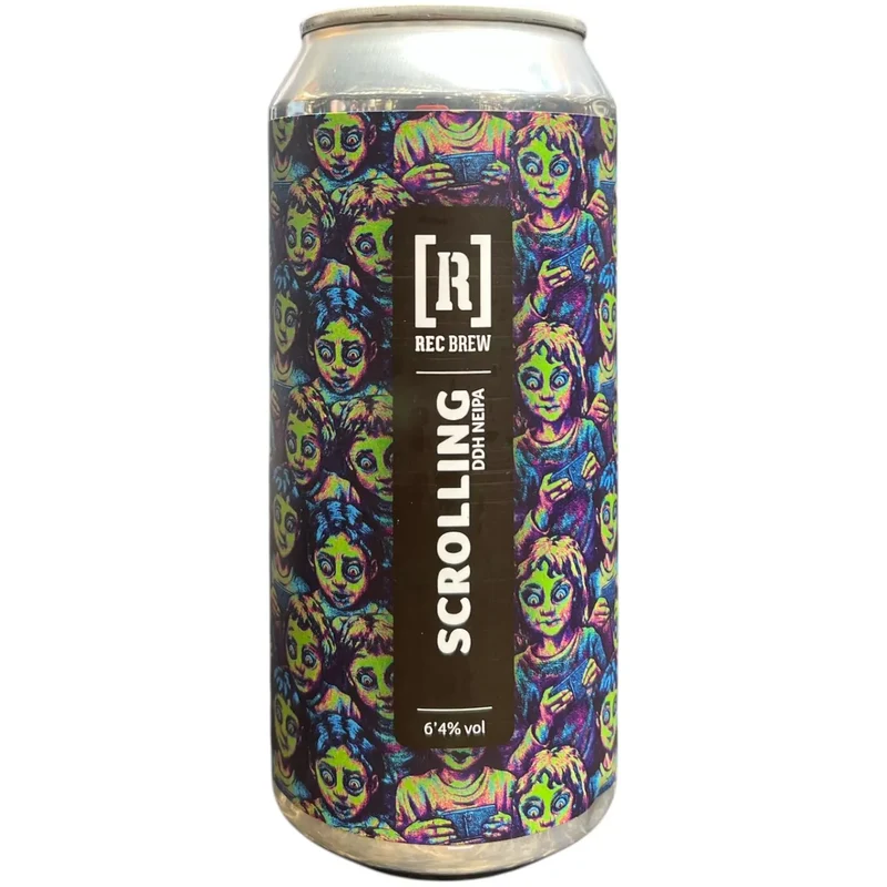 REC BREW SCROLLING DDH NEIPA 44CL