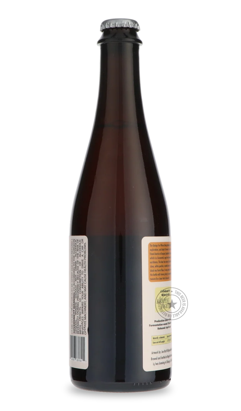 The Beings For Whom Being Matters - Bottle Conditioned With Keeping Together's Mixed Culture