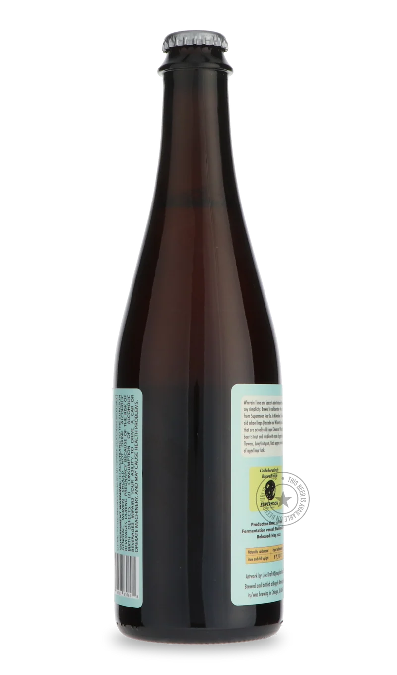 Wherein Time And Space Bottle Conditioned W/ Brettanomyces / Supermoon