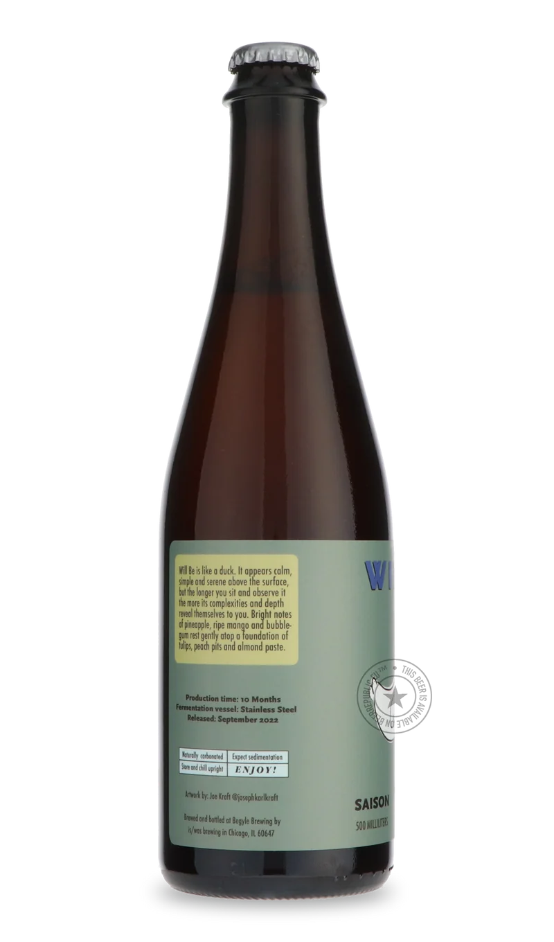 Will Be bottle conditioned with Brettanomyces