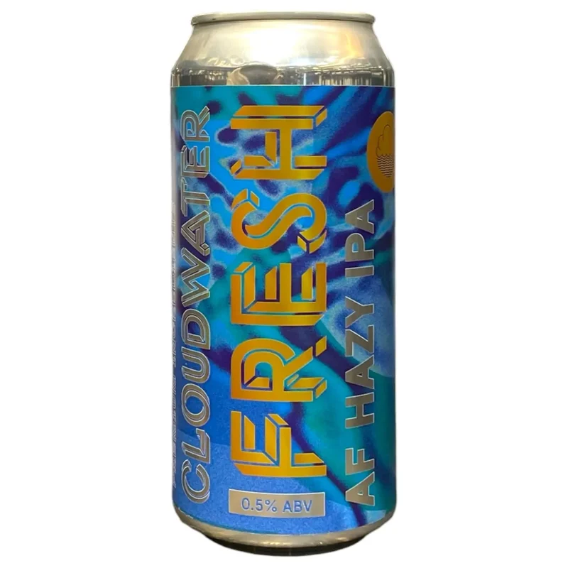 CLOUDWATER FRESH AF HAZY IPA SIN ALCOHOL 44CL