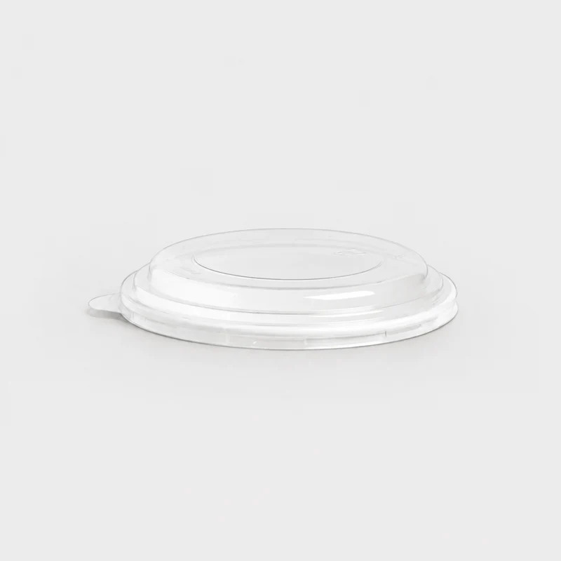 Tapa RPET para envase cartón kraft microondable - 300 Uds
